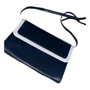 Vintage/ limited edition Salvatore Ferragamo Shoulder/ crossbody navy BAG